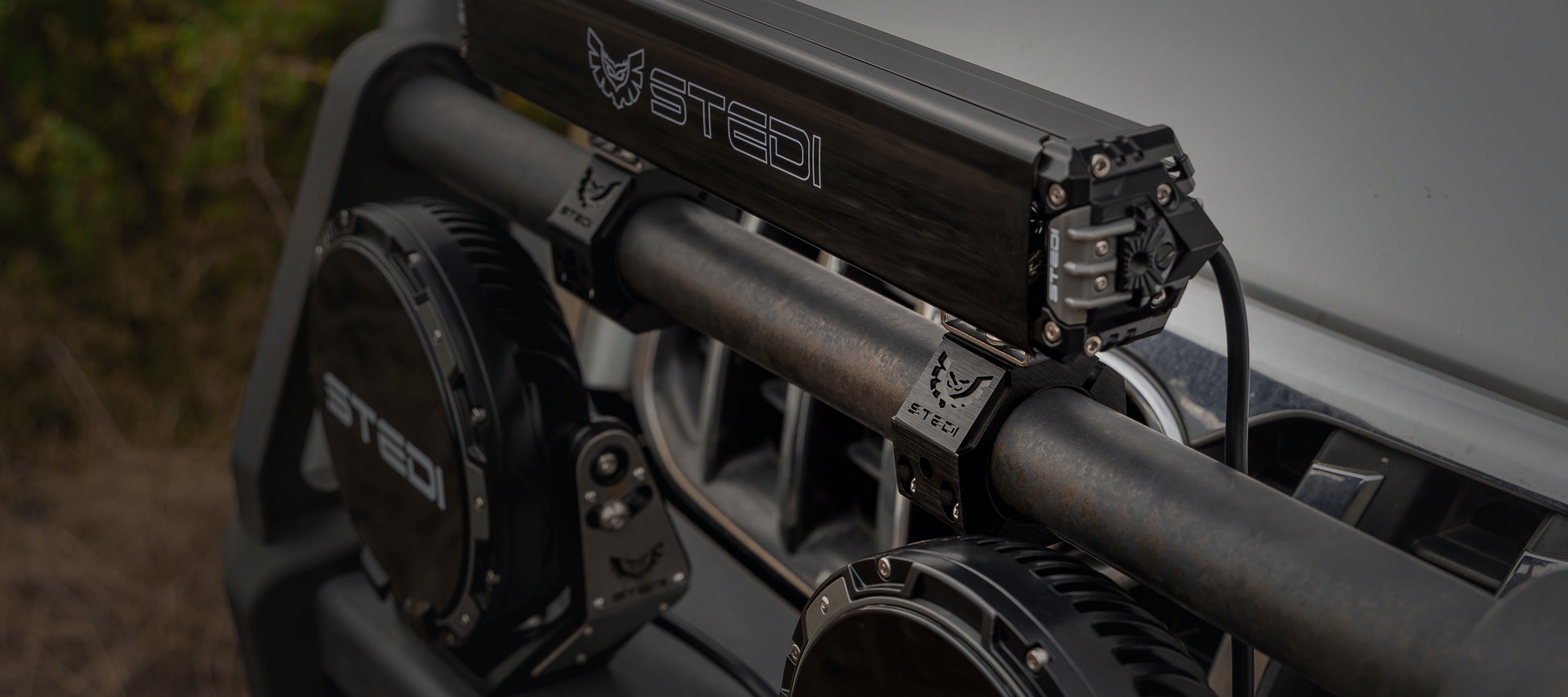 STEDI HEX Bull Bar Tube Mounting Brackets